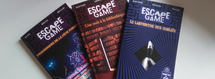 Escape Game livres