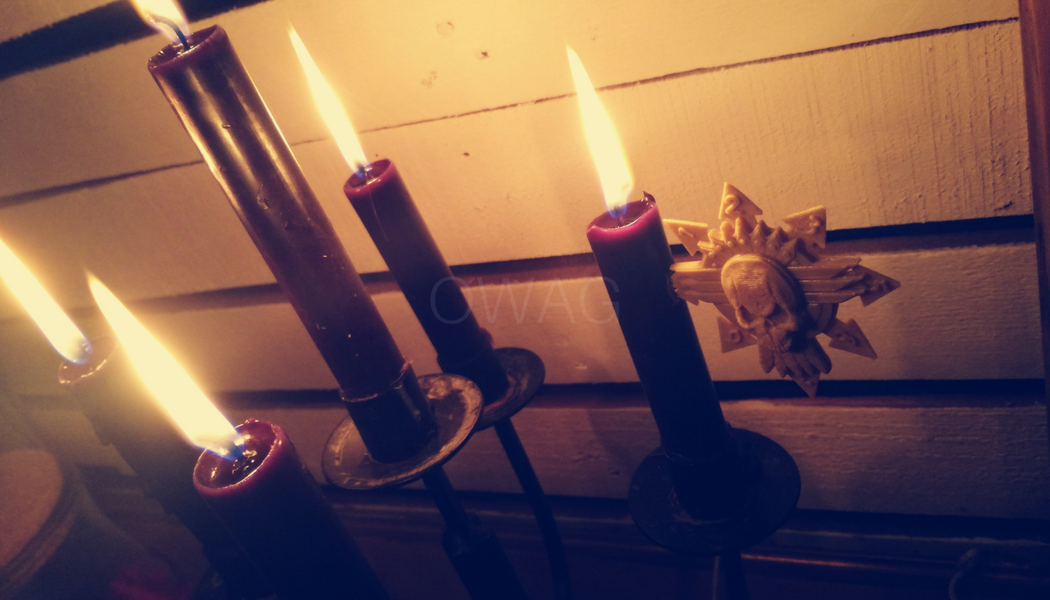 Lumière des bougies