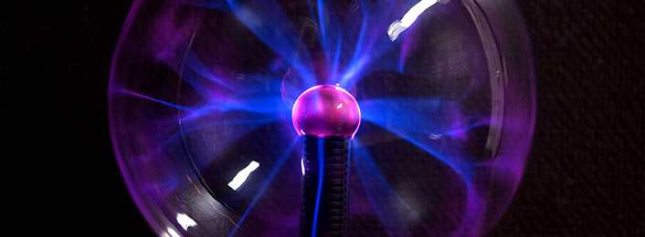 Escape game [L'atelier Tesla] de la licence [Get Out !] à Orléans - Photo d'une sphère plasma en gros plan.