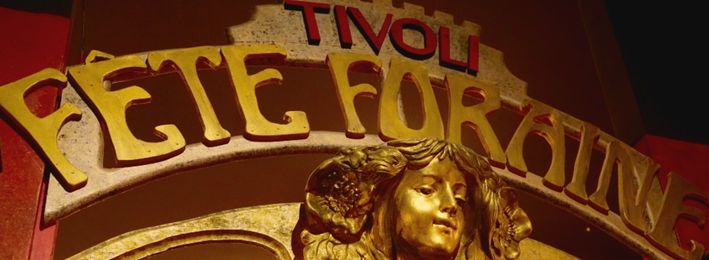 La Fête Foraine Tivoli dessus de porte d'entrée